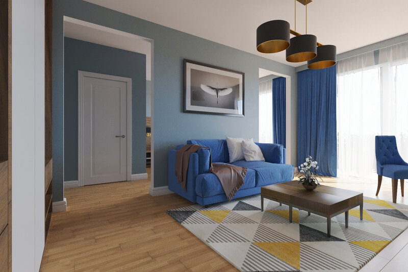 Семейный 2-местный 2-комнатный