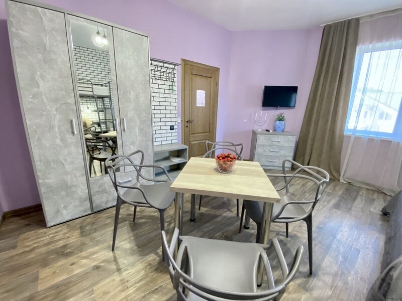 Апартаменты Студио (с кухней и балконом)