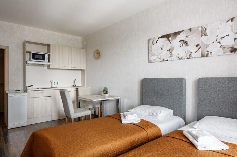 Апартаменты Студия Стандартный 1+1 TWIN