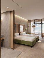 Двухместный номер Deluxe с балконом и с видом на бассейн, Отель Fюnf Luxury Resort & SPA Anapa Miracleon 5* , Анапа