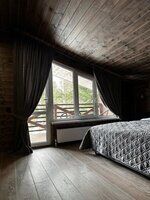 Двухместный номер Standard с балконом и с видом на горы двуспальная кровать, Апарт-Отель Атмосфера Виллы, Архыз