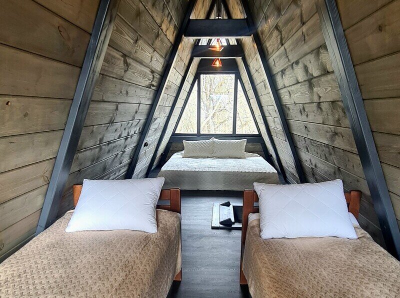 Афрейм 6-местный 2-комнатный