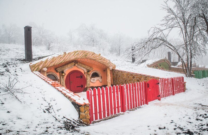 Дом Хоббит 2-местный 1-комнатный