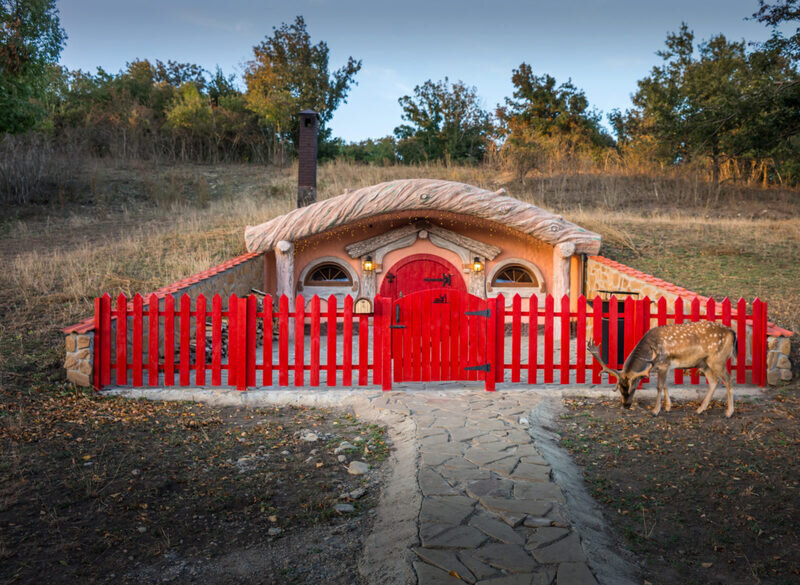 Дом Хоббит 2-местный 1-комнатный