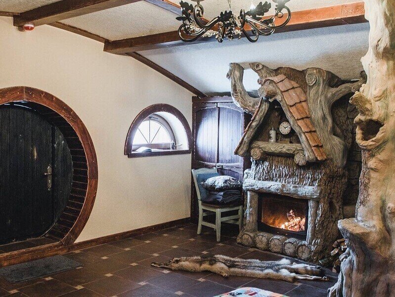 Дом Хоббит 2-местный 1-комнатный