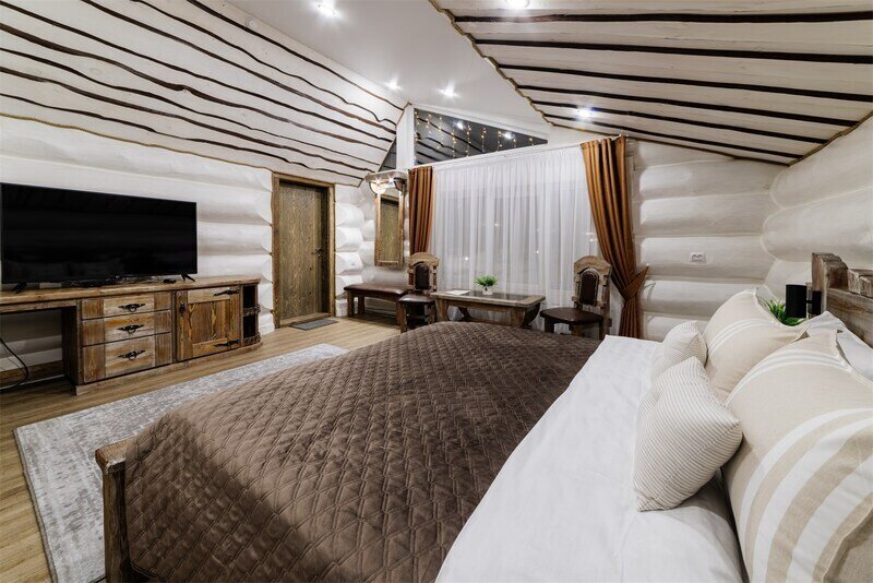 Дом 4-местный 2-комнатный Семейный