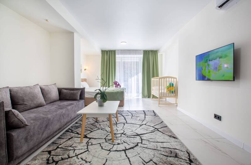 Люкс Студио 4-местный 1-комнатный