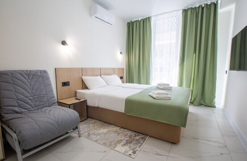 Стандартный 2-местный 1-комнатный