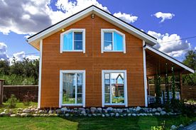 Коттедж с электрической сауной на малой территории, Дома в аренду Хитрый лис, Кондопога