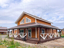 Коттедж с баней на дровах на большой территории, Дома в аренду Хитрый лис, Кондопога