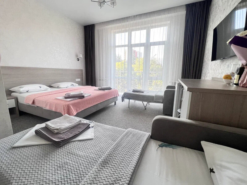 Делюкс 4-местный 1-комнатный