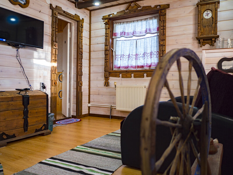 Студио 2-местный (Карельская изба)