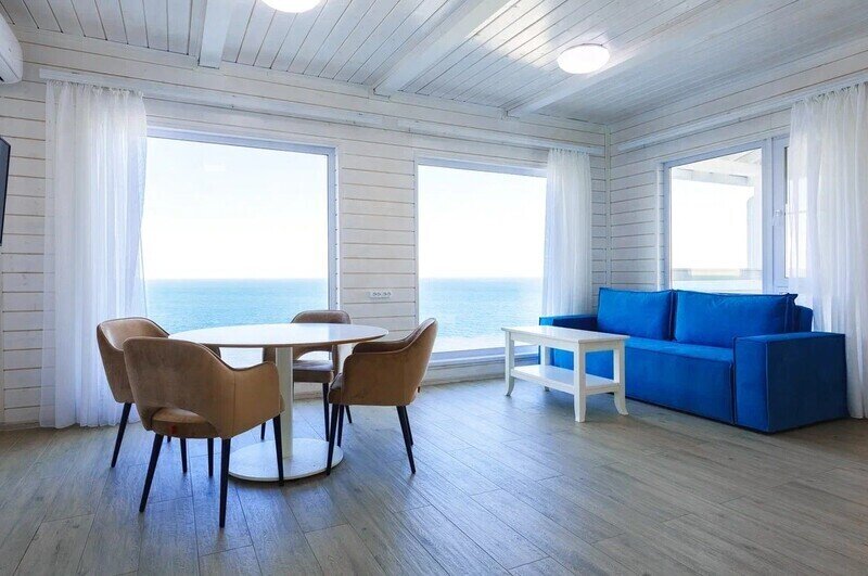 Вилла Премиум 7-местная 3-комнатная (с видом на море)