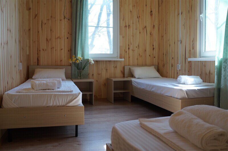 3-местный (в домике)