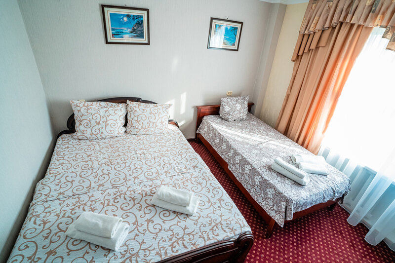 Стандартный 3-местный 1-комнатный