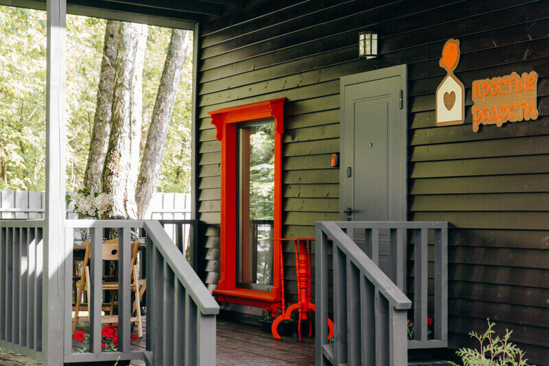 Люкс 2-местный 2-комнатный Гжель с террасой