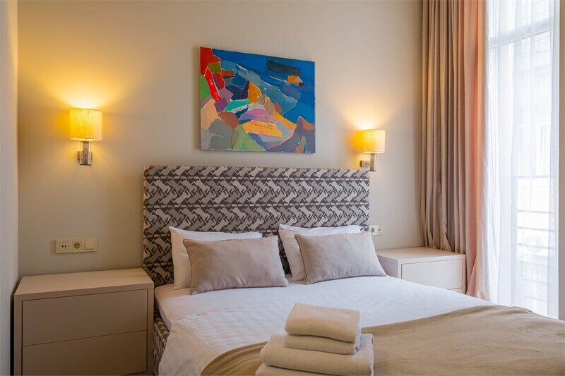 Стандартный 2-местный 1-комнатный (французский балкон)