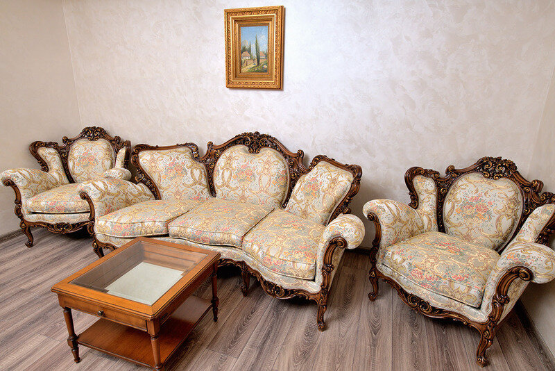 Люкс 2-местный 2-комнатный ПК с кухней