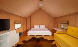 Глемпинг 2-местный, Отель Riga Village Resort, Щёлкино