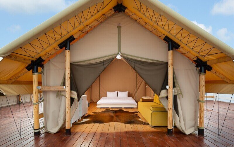 Глемпинг 2-местный 1-комнатный