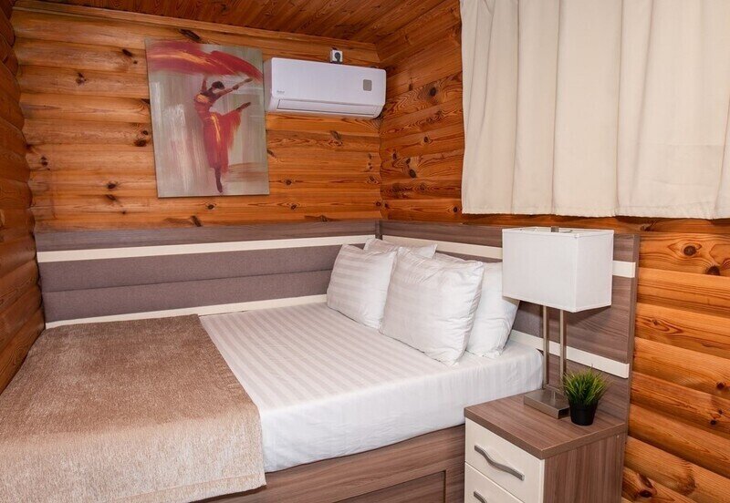 Стандартный 4-местный 2-комнатный (Альпийская деревня)