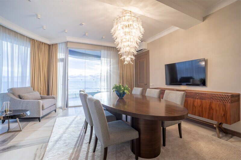 Апартаменты на пляже 2-местный (с 1 спальней)