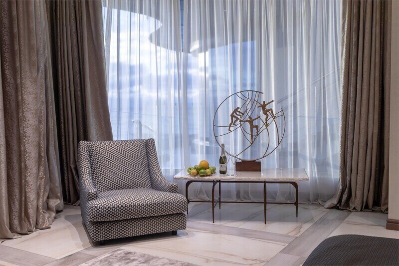 Апартаменты на пляже 2-местный (с 1 спальней)