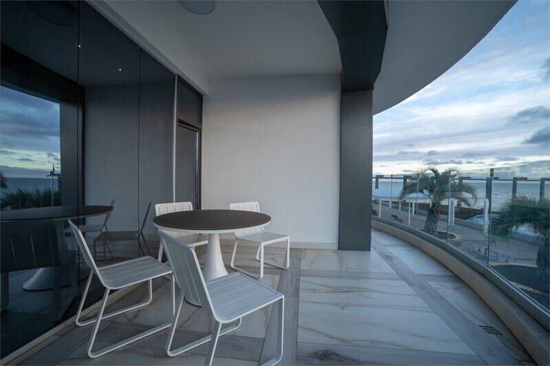 Апартаменты на пляже 2-местный (с 1 спальней)