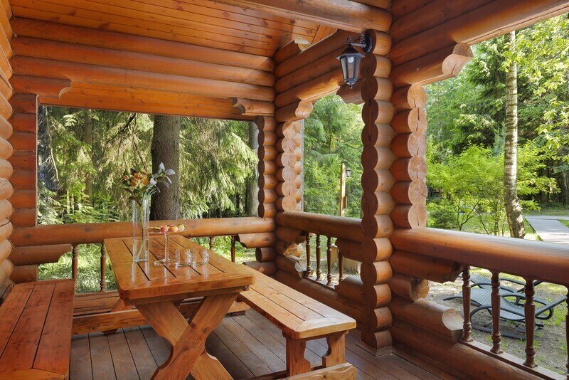 Коттедж Люкс 6-местный 2-этажный