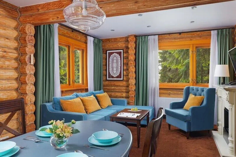 Коттедж Люкс 6-местный 2-этажный