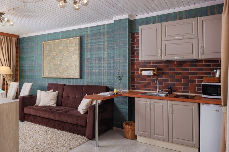 Таунхаус 4-местный 2-этажный (с мини-кухней)