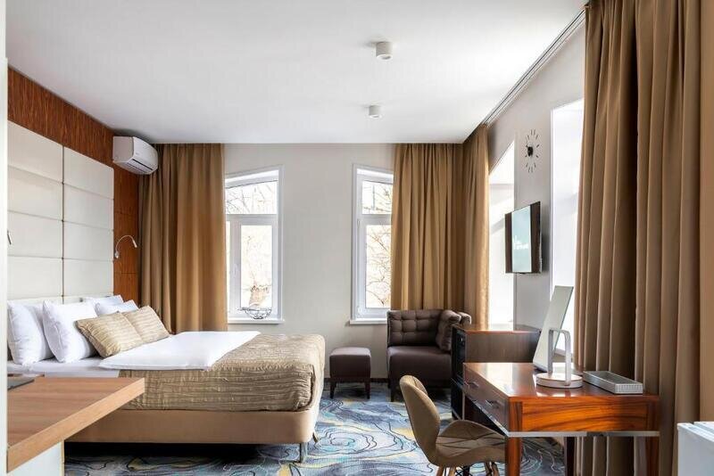 Апартаменты 3-местный 1-комнатный (вид на город)