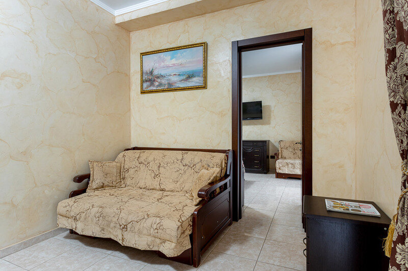 Люкс 4-местный 2-комнатный