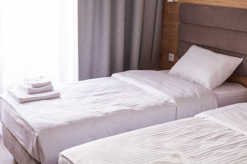 Стандартный 2-местный TWIN (вид во внутренний двор)