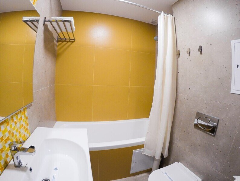 Стандартный 2-местный TWIN (вид во внутренний двор)