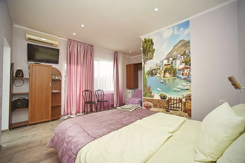 Стандартный 3-местный (с видом на море, 2 этаж)