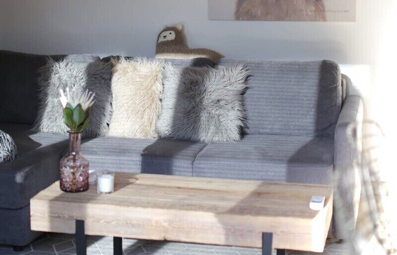 Дом 2-местный 2-комнатный (с камином и ванной на террасе)