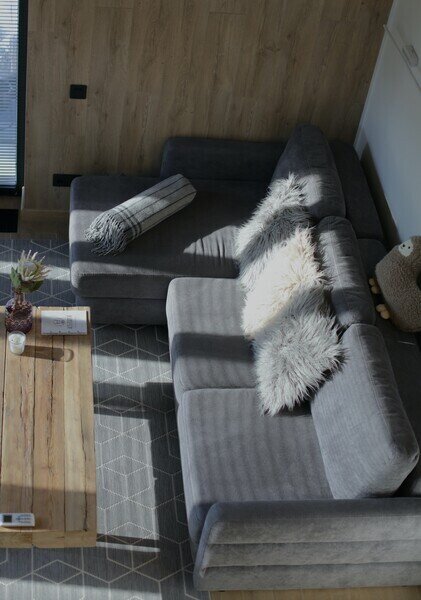 Дом 2-местный 2-комнатный (с камином и ванной на террасе)