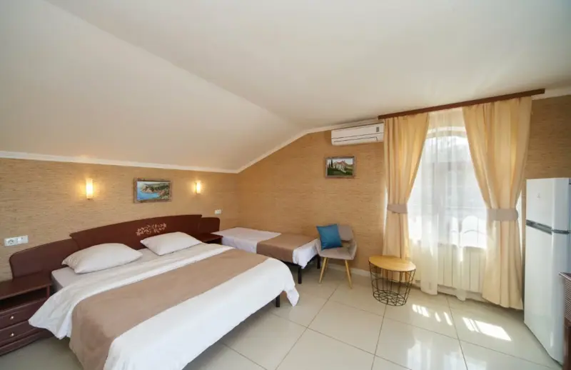 Люкс 3-местный 1-комнатный