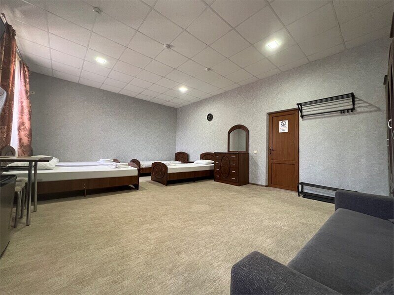 Стандартный 6-местный 1-комнатный