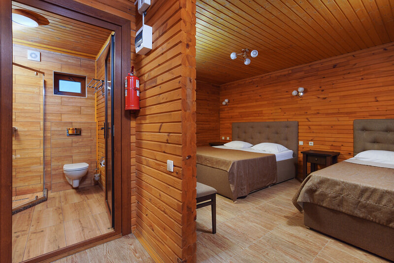 Коттедж 2-местный (с дополнительным местом кровать)