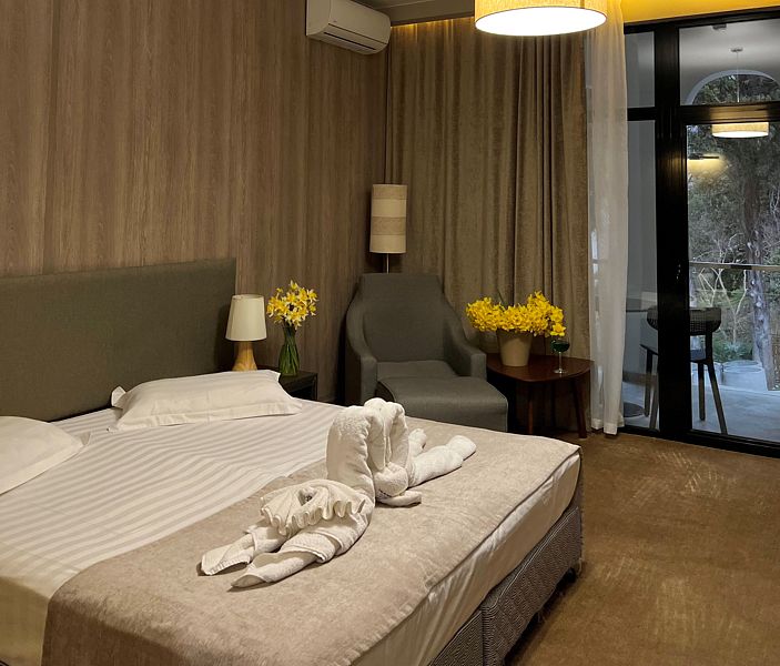 Делюкс 2-местный 1-комнатный (с балконом)