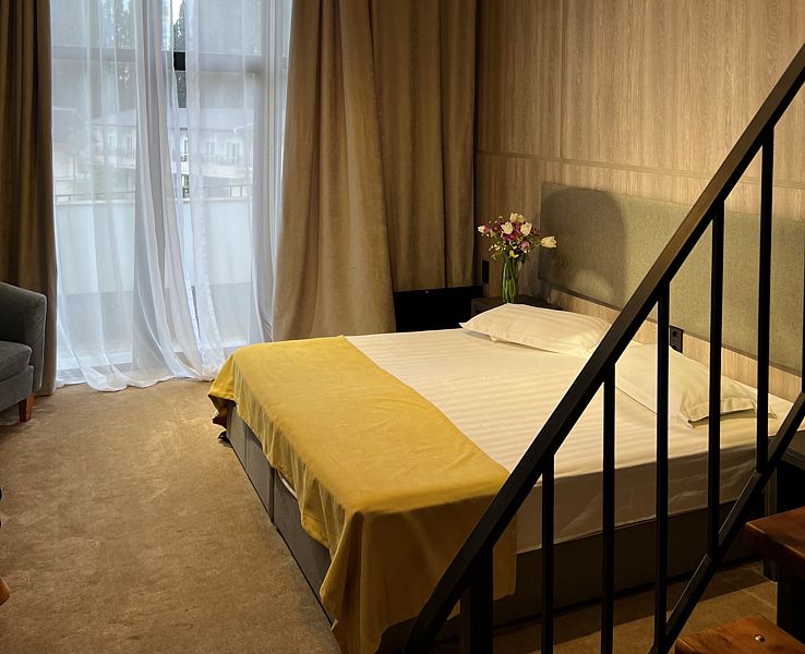 Дуплекс Семейный 2-местный 1-комнатный (с балконом)