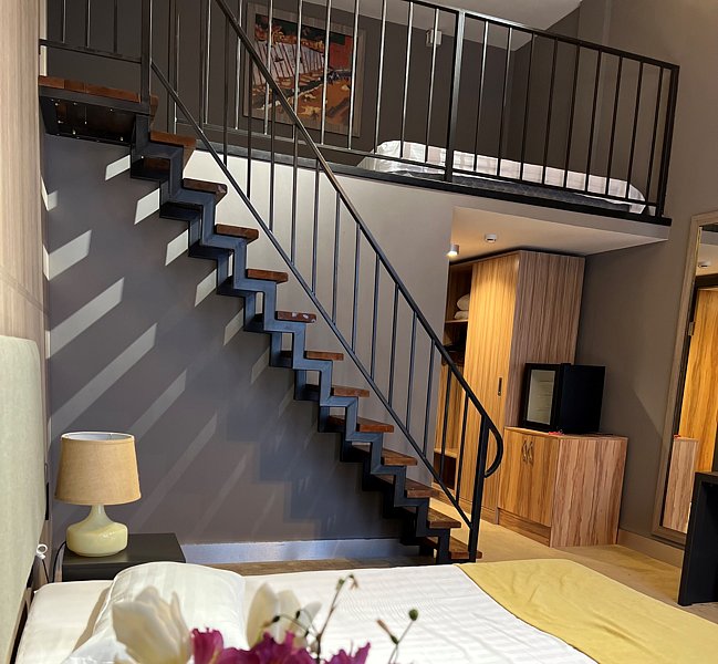 Дуплекс Семейный 2-местный 1-комнатный (с балконом)