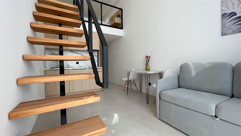 Апартаменты 2-уровневые (вид на море)