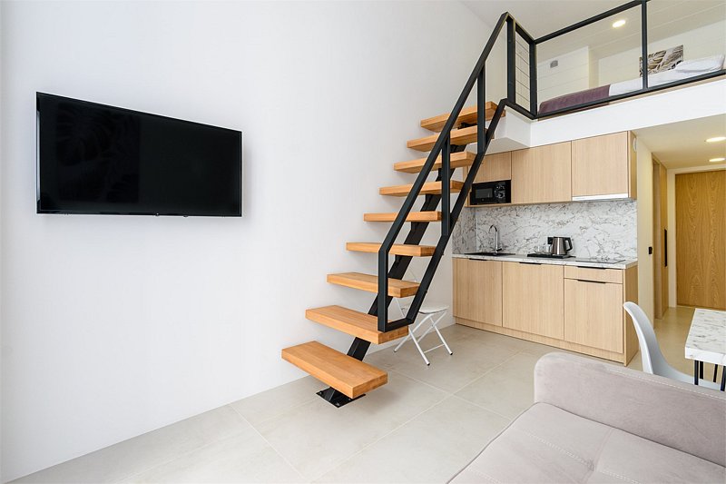 Апартаменты 2-уровневые (вид на море)