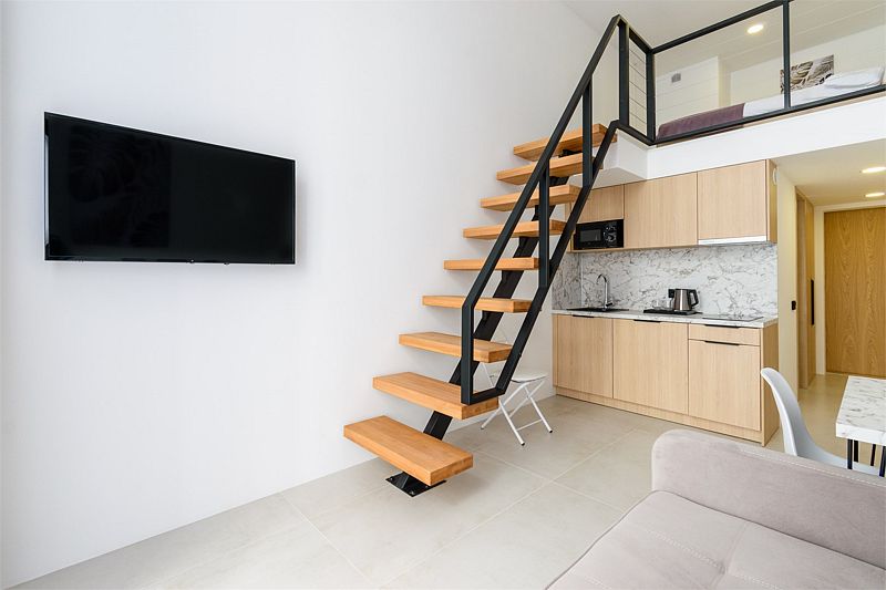 Апартаменты 2-уровневые (вид на море)