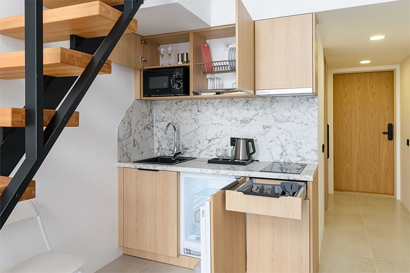 Апартаменты 2-уровневые (с балконом)