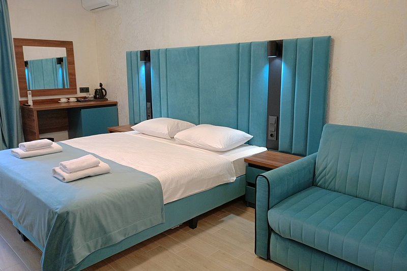 Стандартный 2-местный 1-комнатный (с балконом)