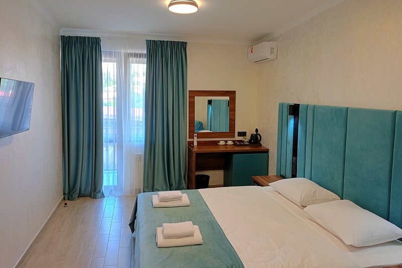 Стандартный 2-местный 1-комнатный (с балконом)